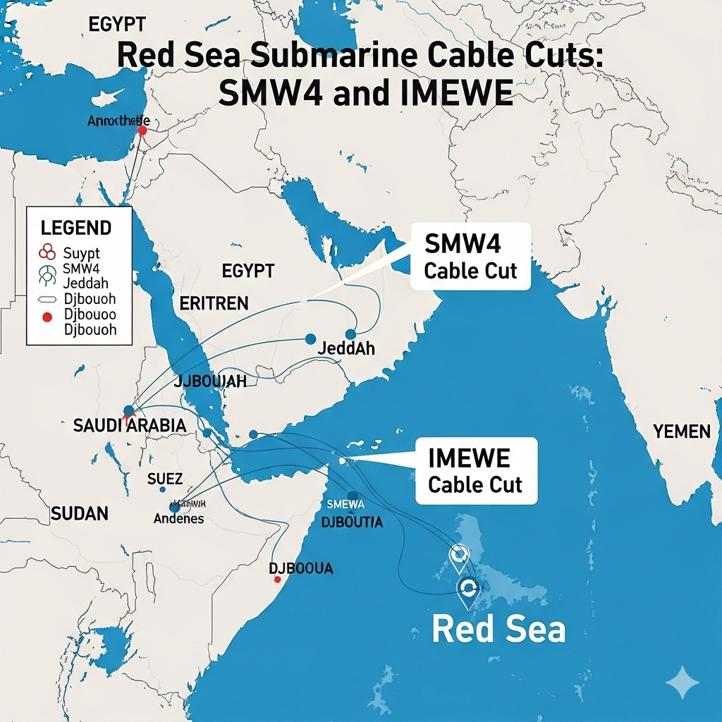 Red Sea cable cuts